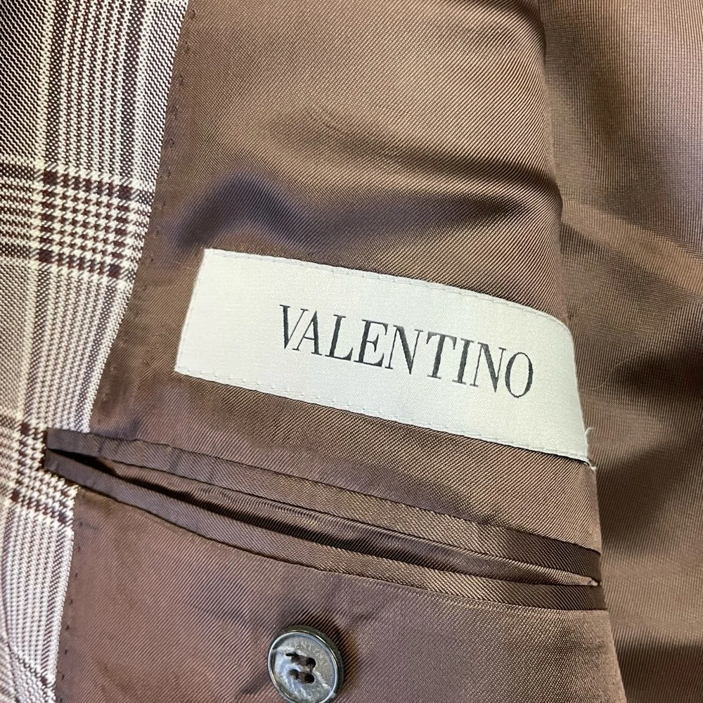 Valentino check print